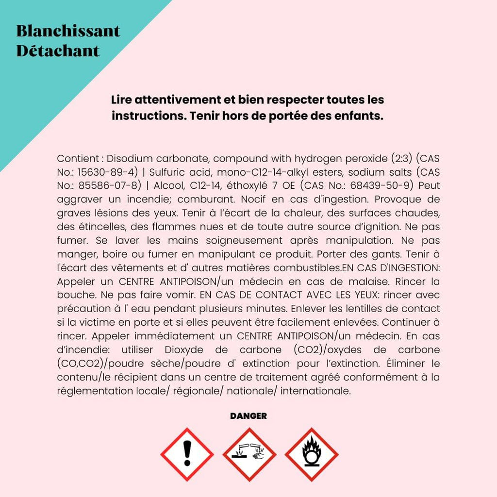 1 Blanchissant-Détachant (-20%)