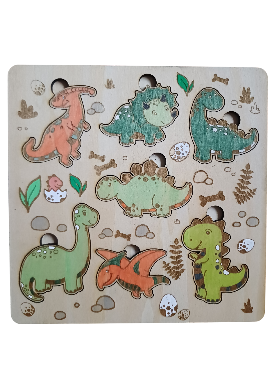 Puzzle enfants dinosaures