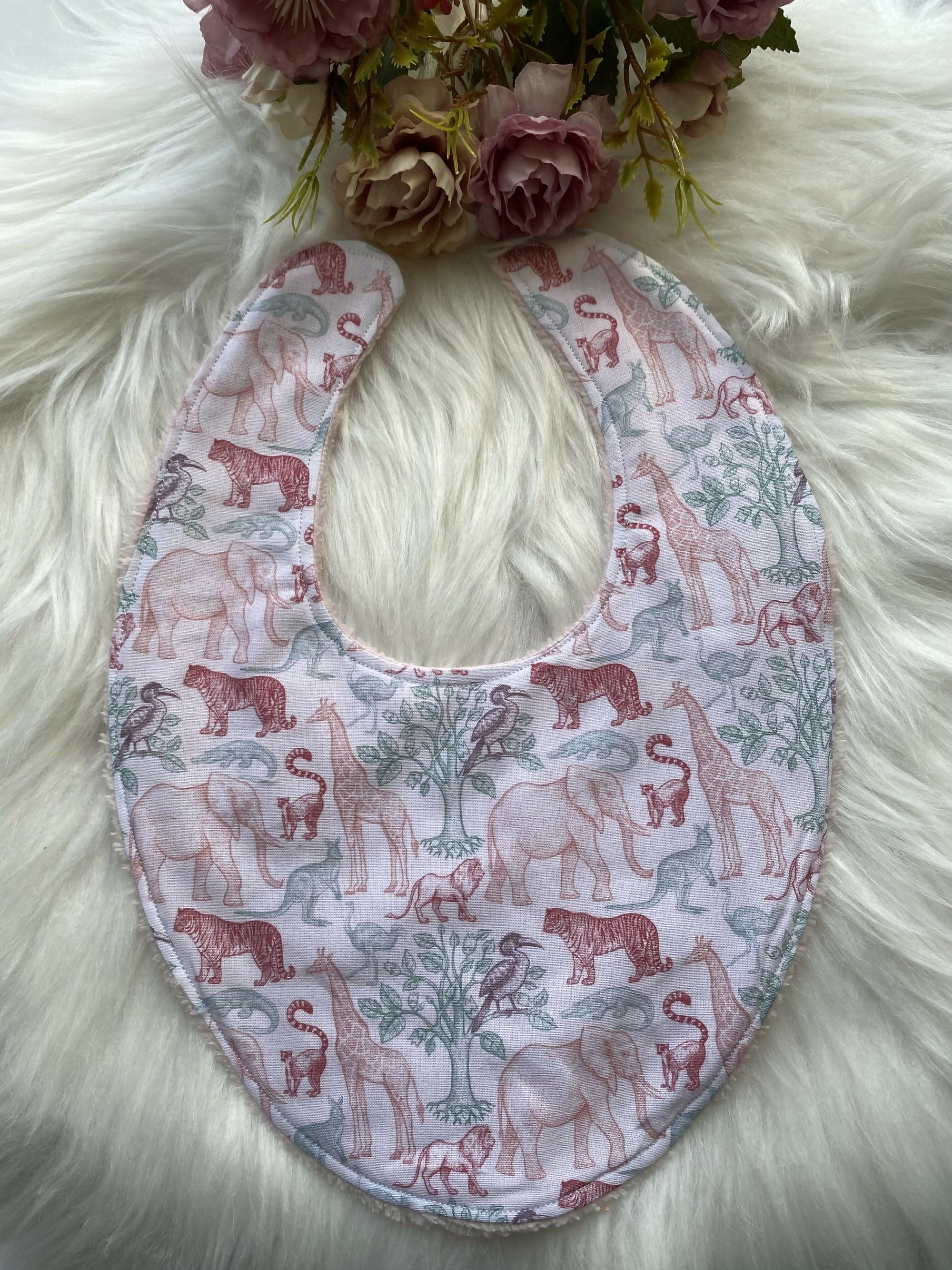BAVOIR GIRAFE ELEPHANT ROSE  