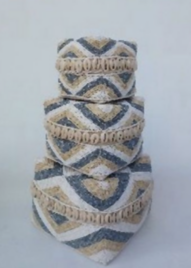 Boite à offrande Bleue