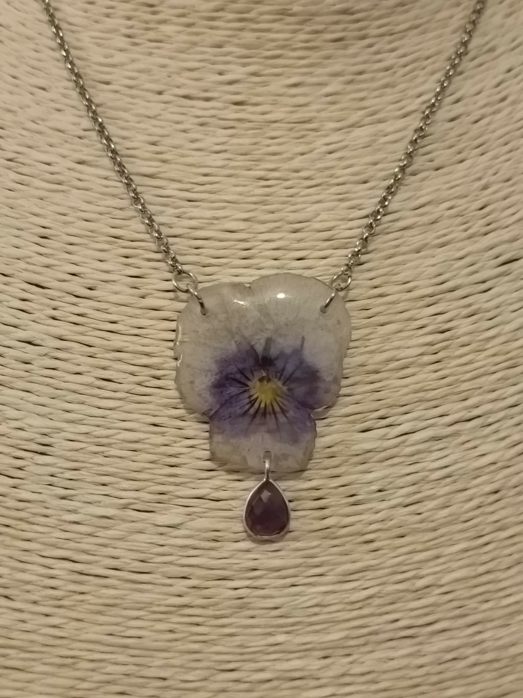ME/CFS Necklaces Dried Flowers