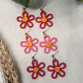 Cutout Flower Earrings