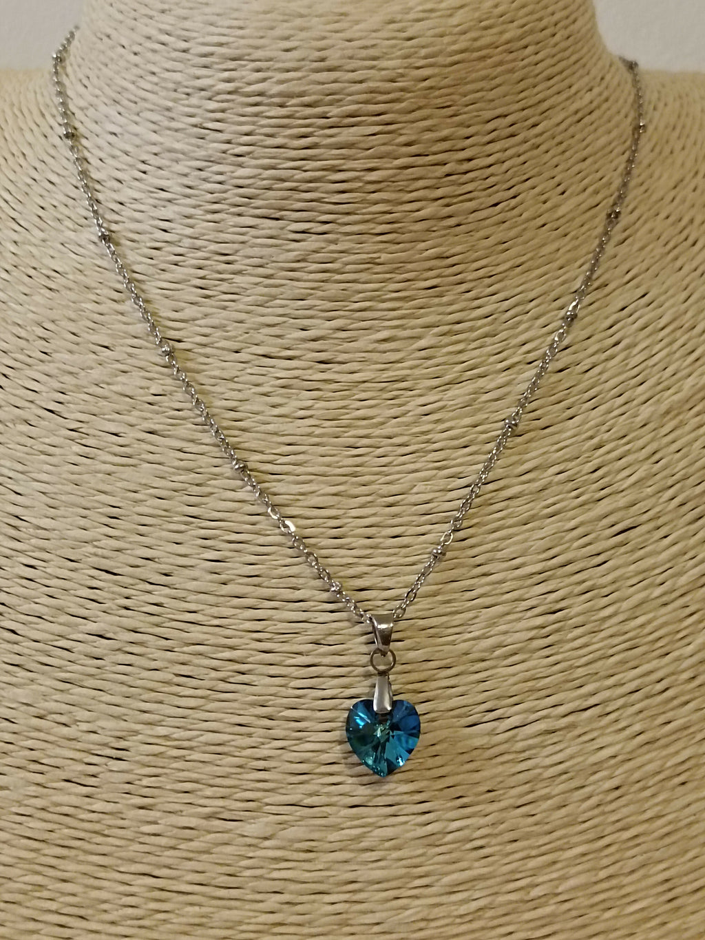 MEL/CCA Collier Cœur Argent