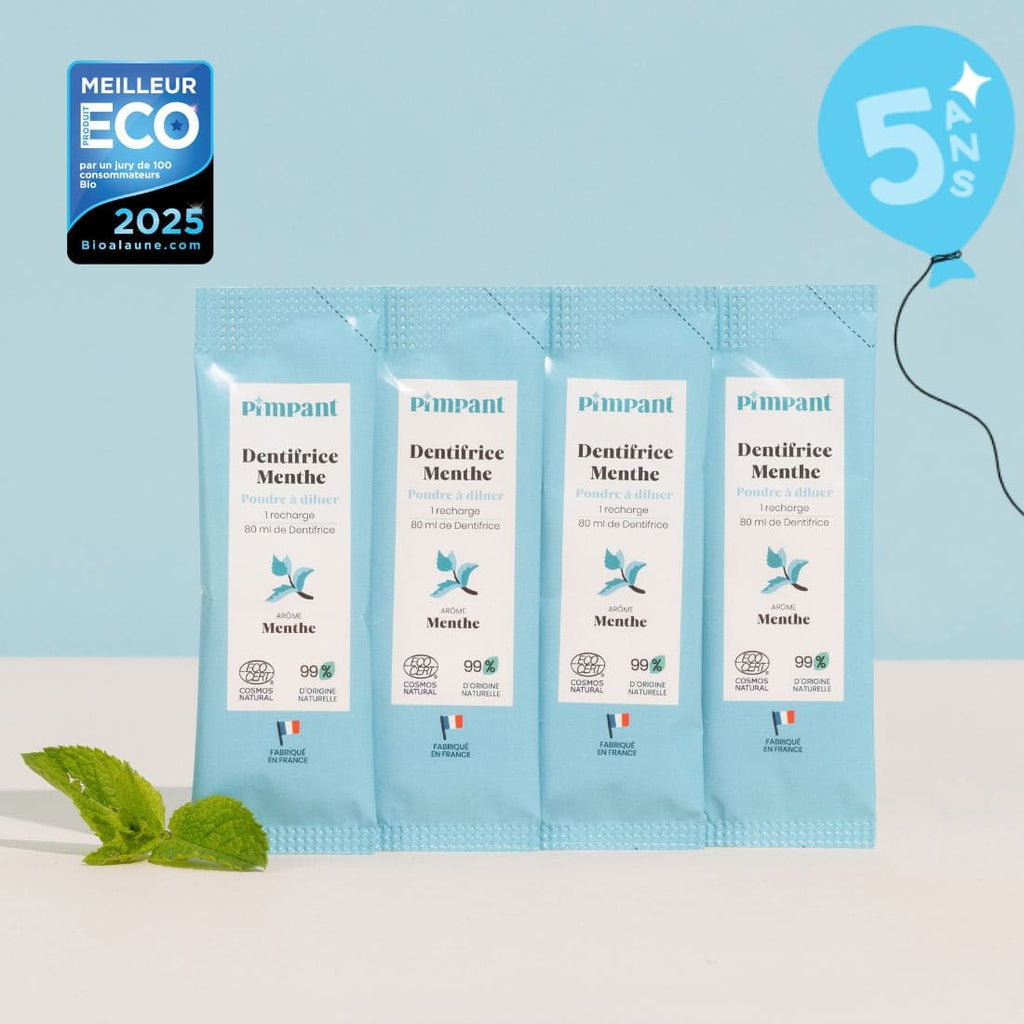 Recharges Dentifrice Menthe (x4)