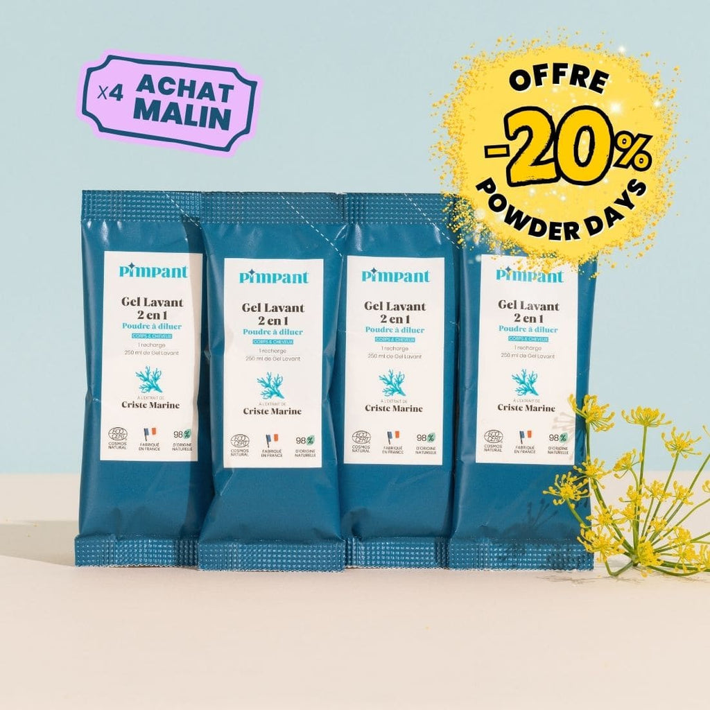 Recharges Gel Lavant 2-en-1 Corps & Cheveux (x4)