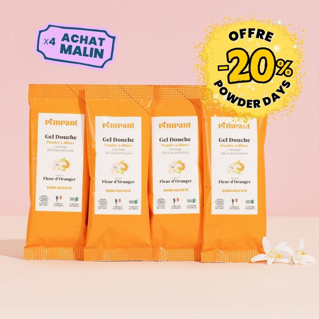 Gel douche Fleur d'Oranger (X4)