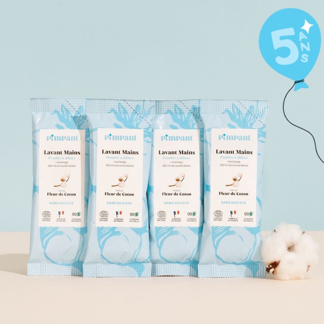 Lavant Mains Fleur de Coton (X4)