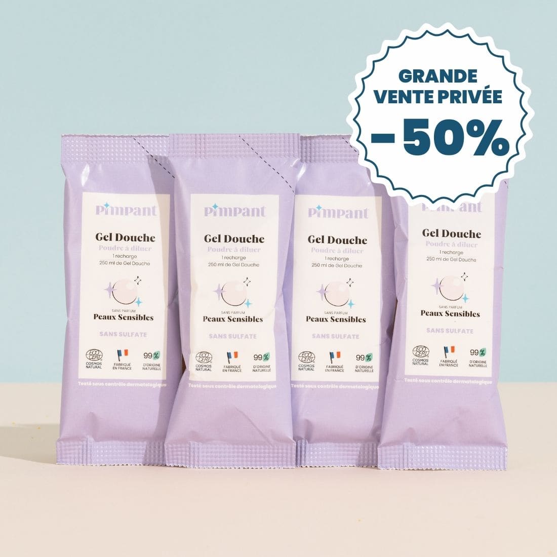 Gel douche Peaux Sensibles (X4)
