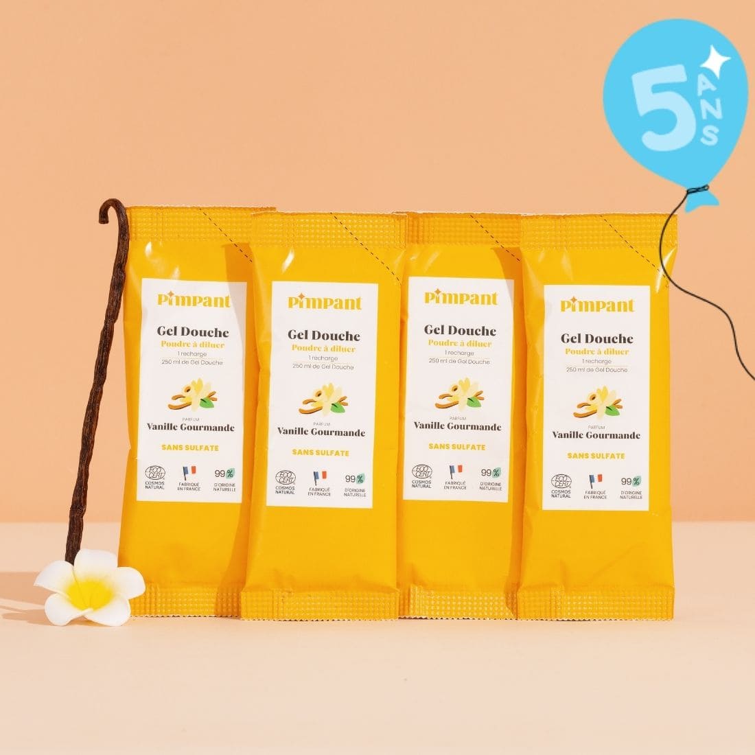 Gel douche Vanille Gourmande (X4)