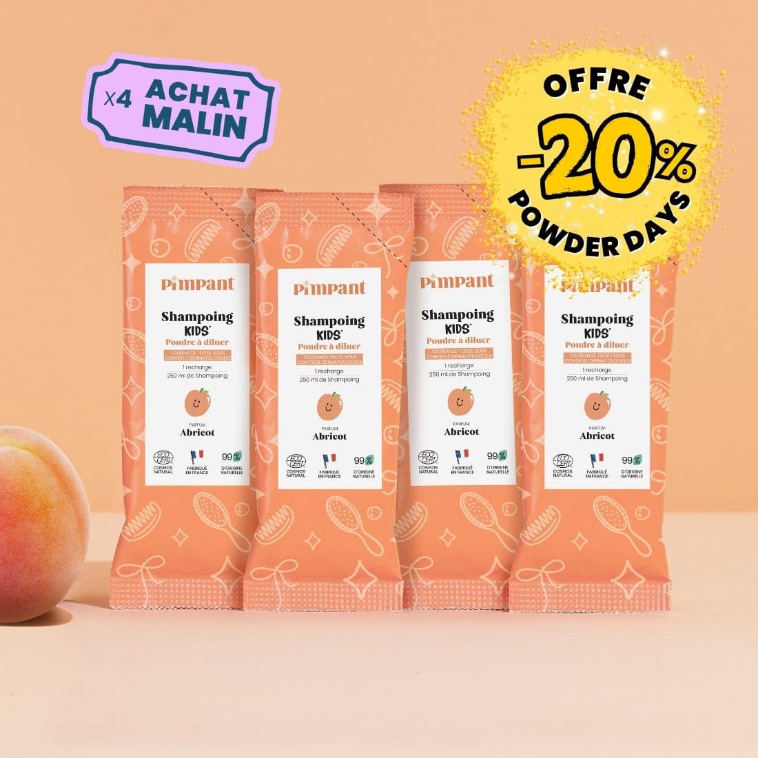 Recharges Shampoing Kids (x4)