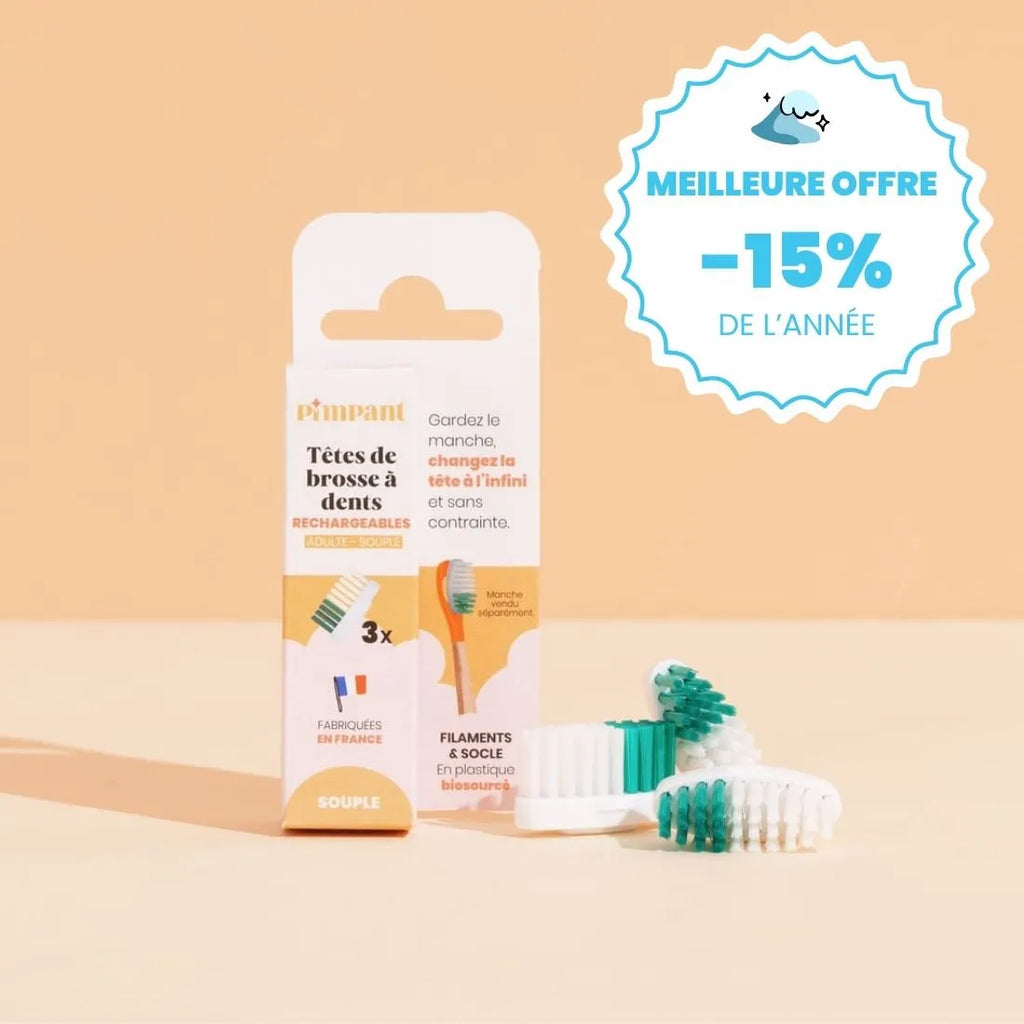 Toothbrush Heads (x3) (soft bristles)