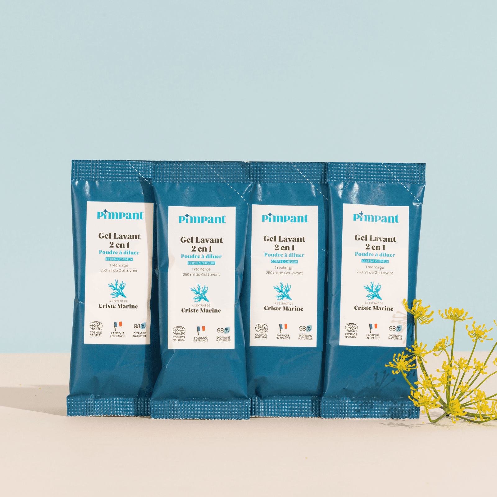 Recharges Gel Lavant 2-en-1 Corps & Cheveux (x4)