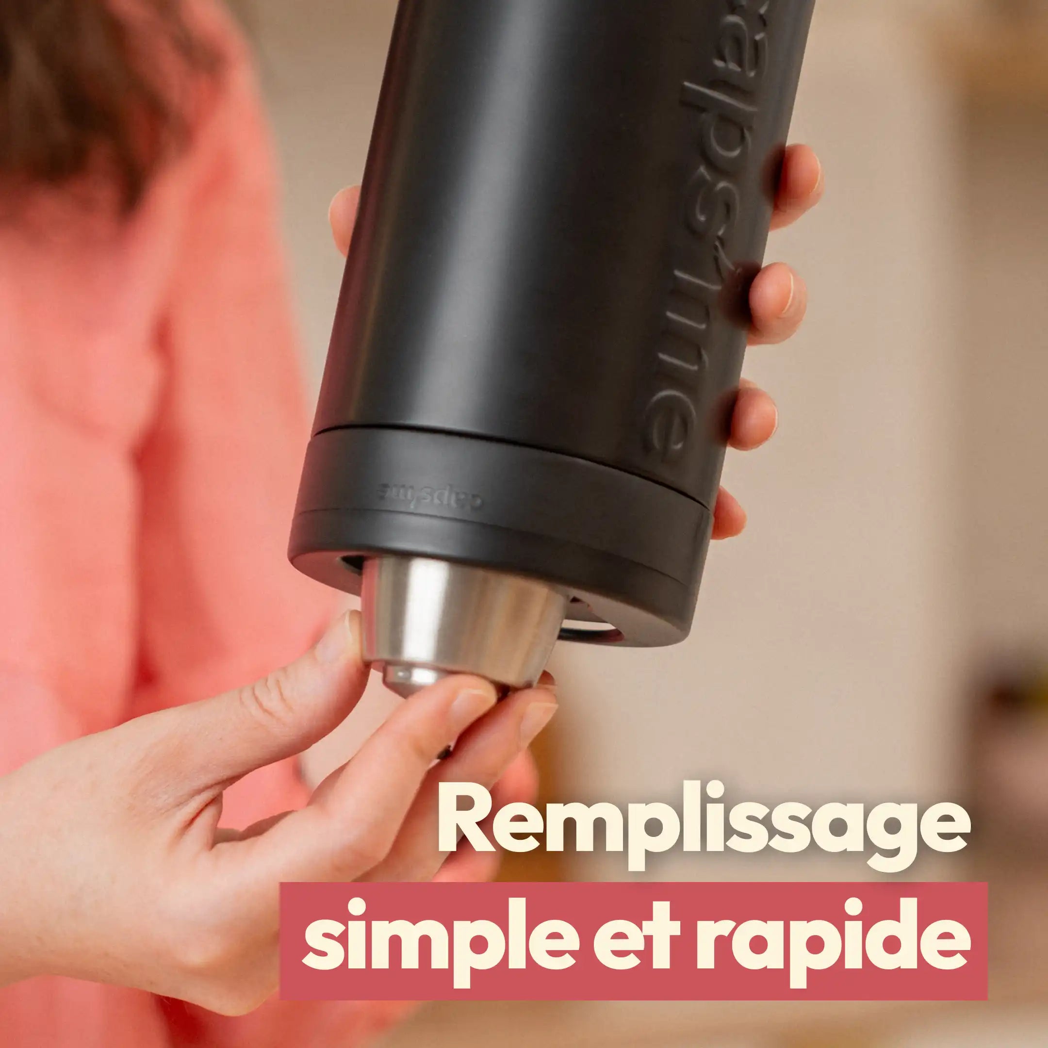 Caps'me reusable & refillable capsule compatible with Nescafé® Dolce Gusto®