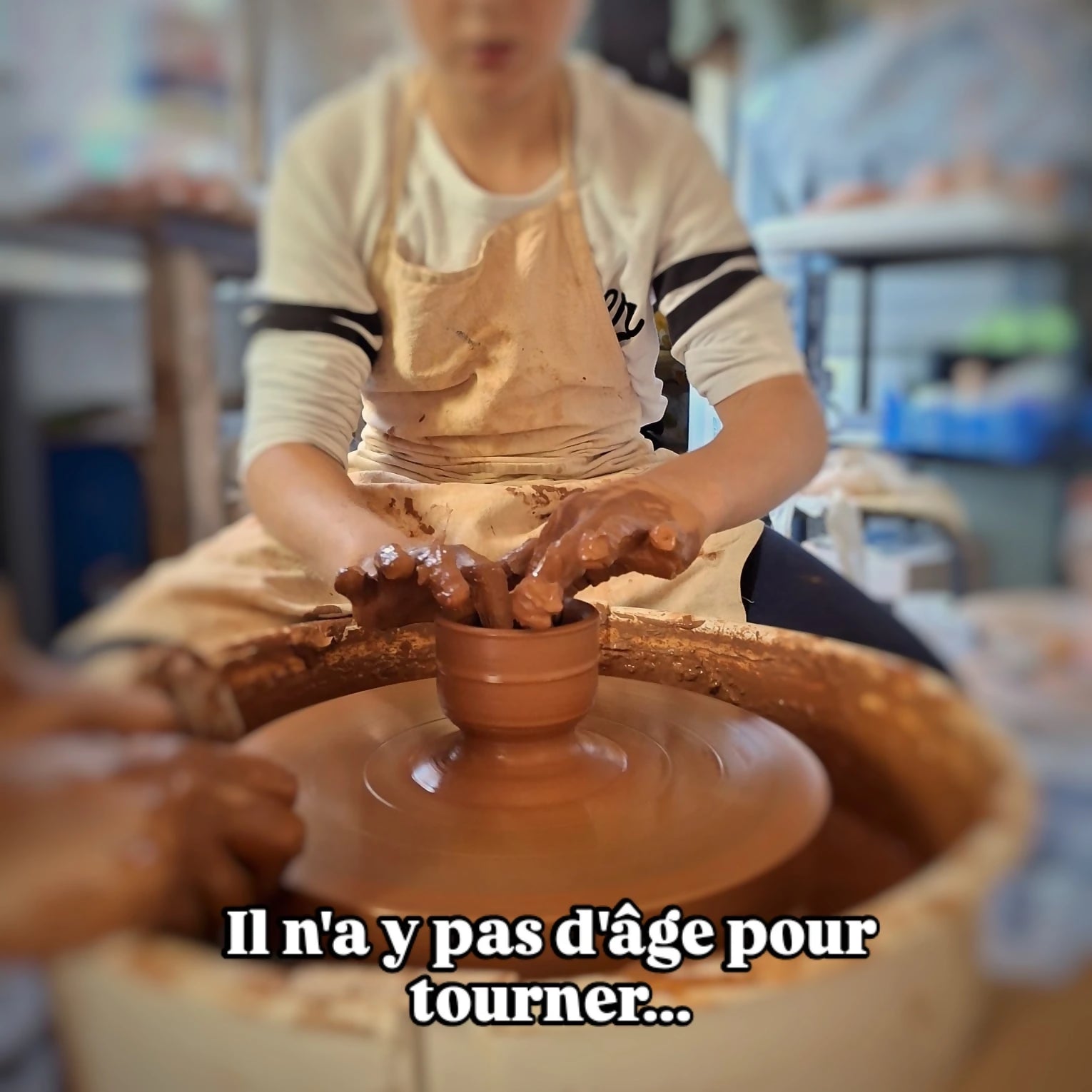 Atelier immersion dans le monde de la poterie