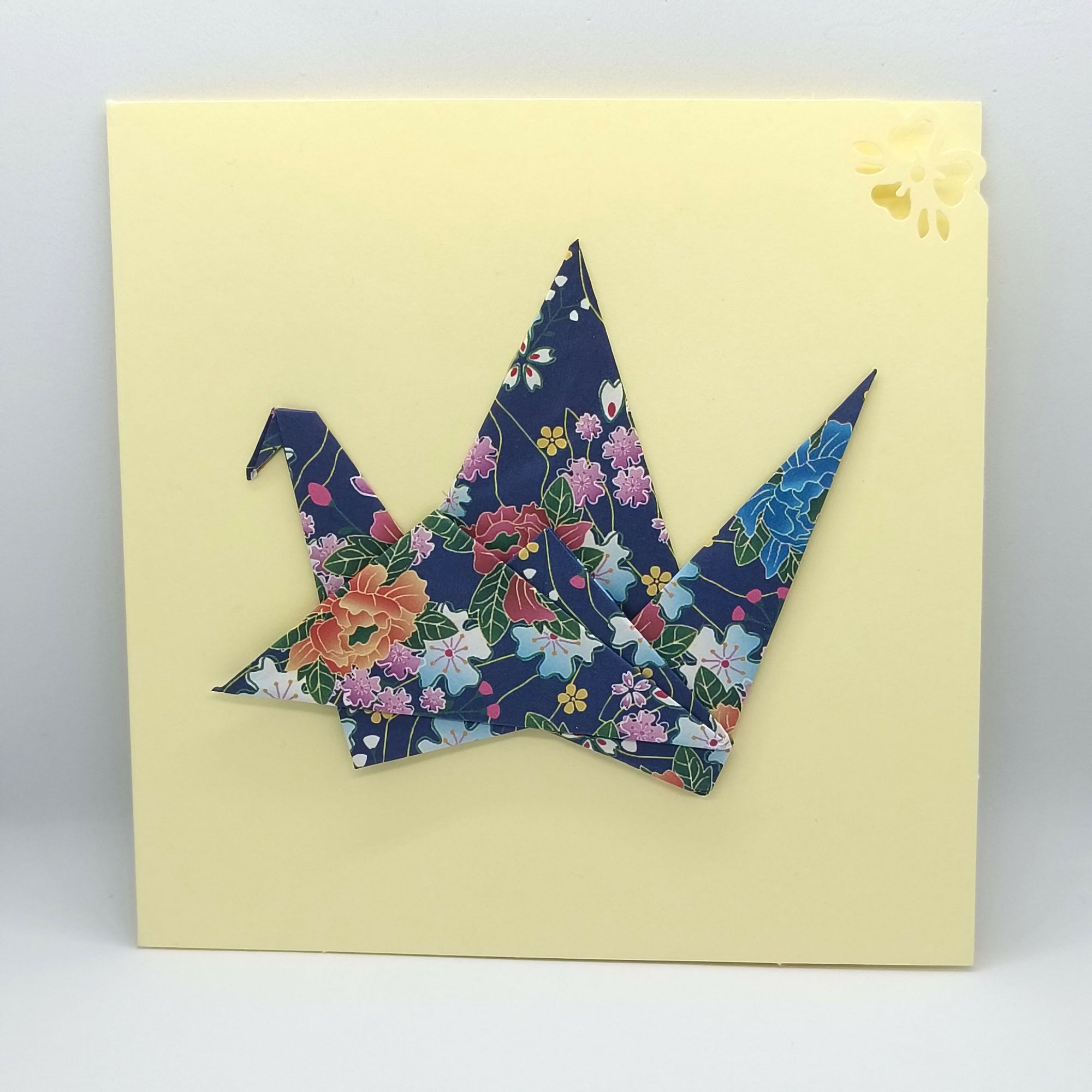 Atelier origami carte de vœux & marque-page