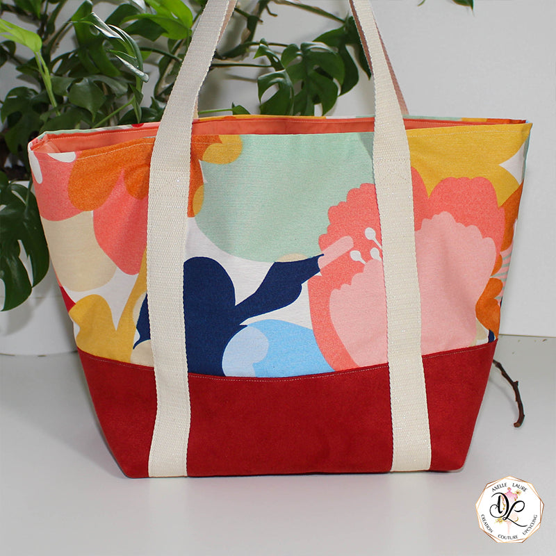 Sac de plage Pivoine