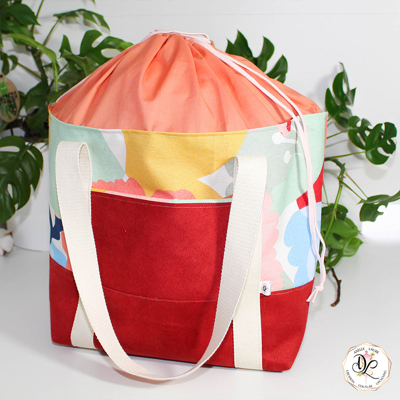 Sac de plage Pivoine