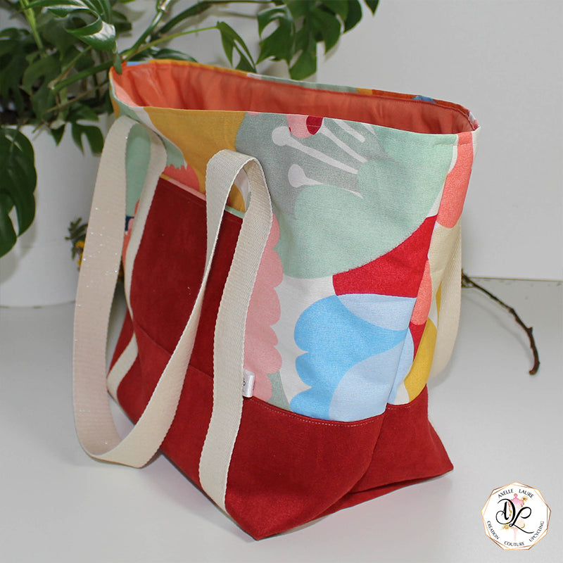 Sac de plage Pivoine