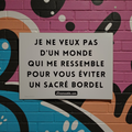 "SACRE BORDEL" POSTCARD