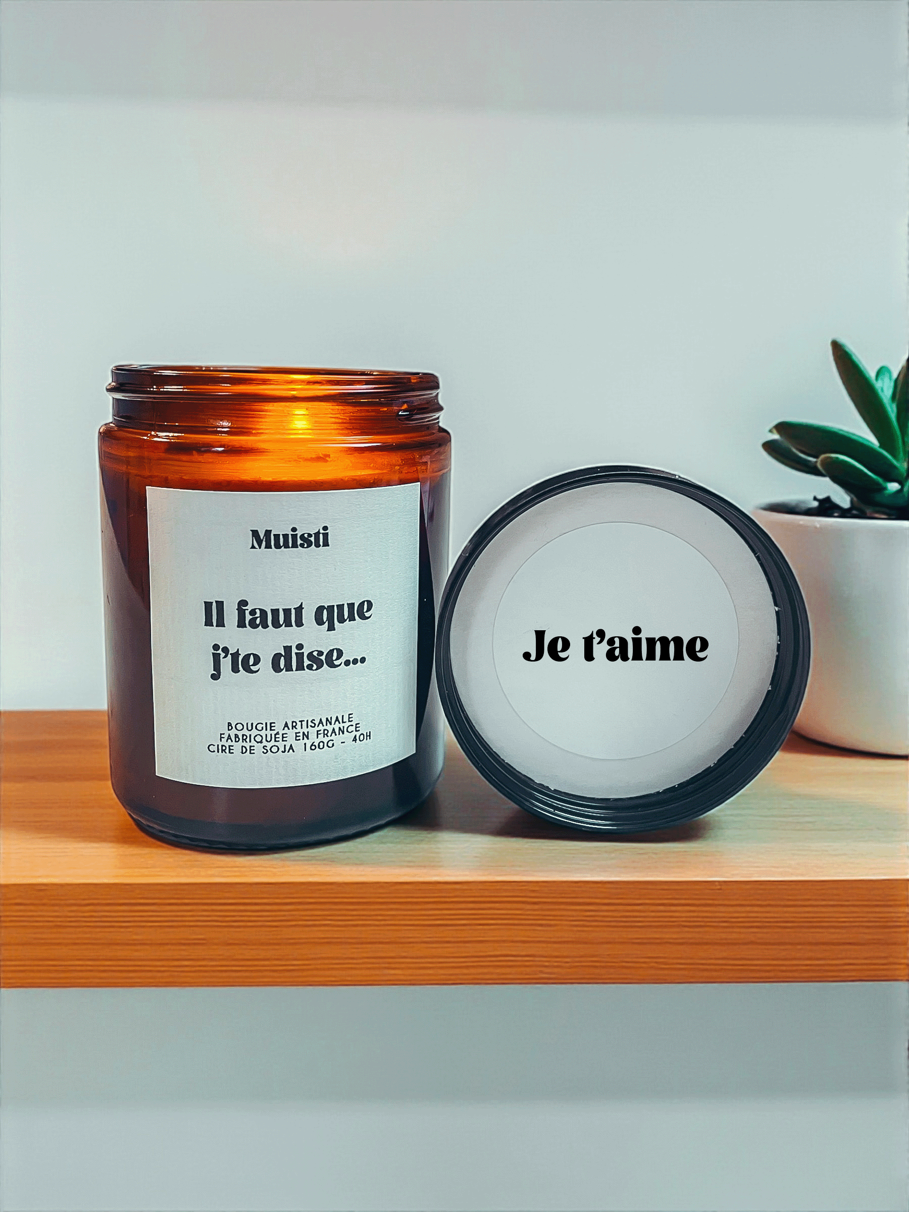 Candle - I need to tell you to personalize