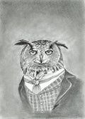 Grand duc costumé