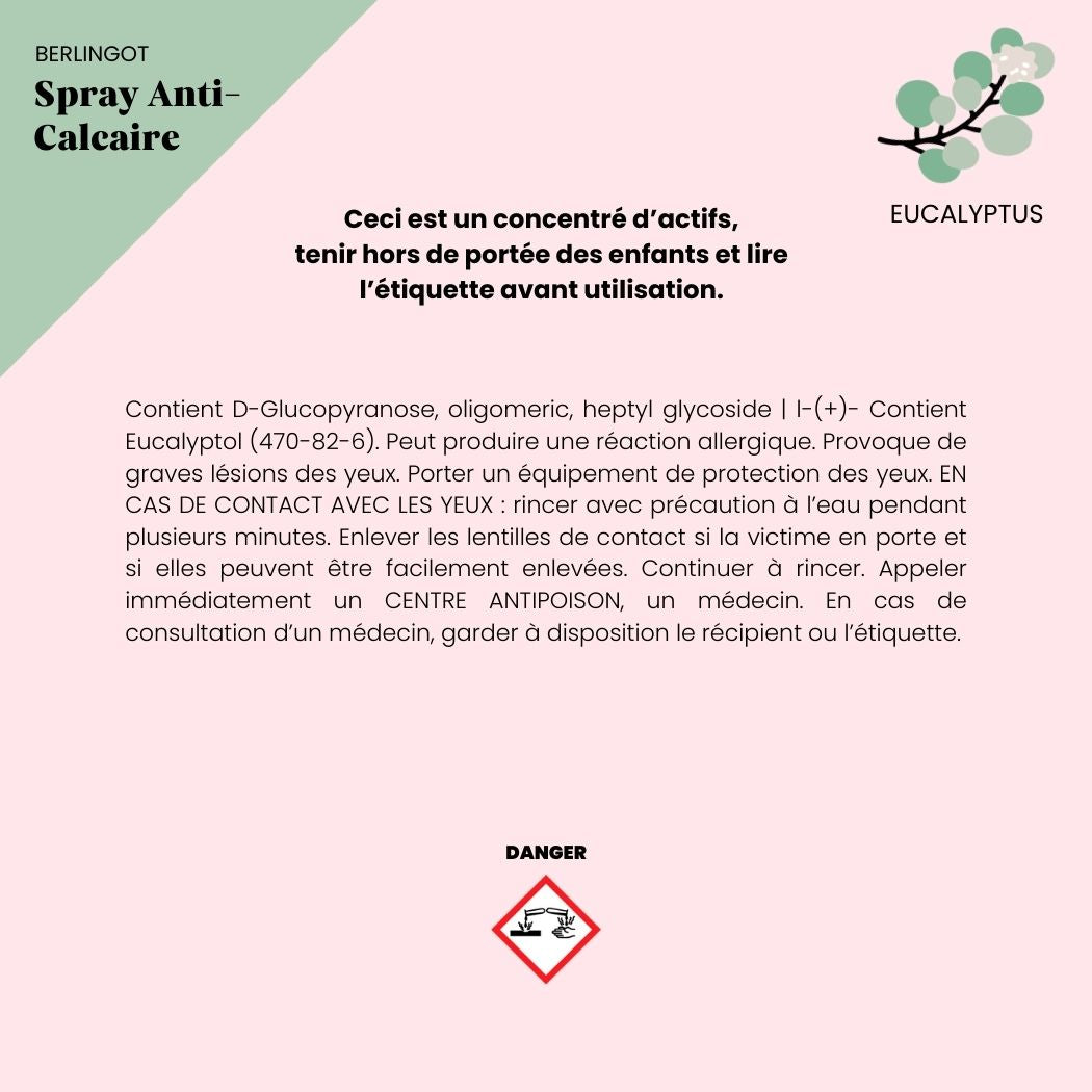 Recharge Spray Anti-Calcaire