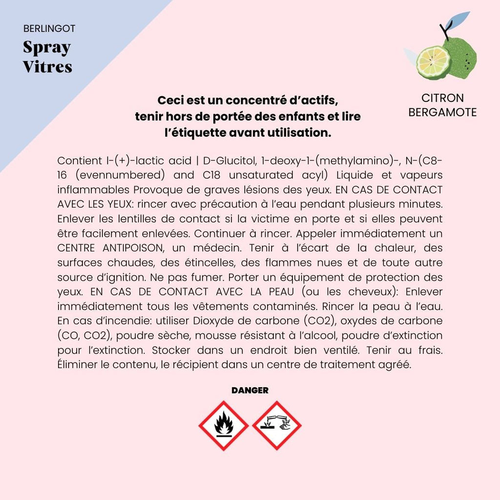 Pack Spray “Vitres”
