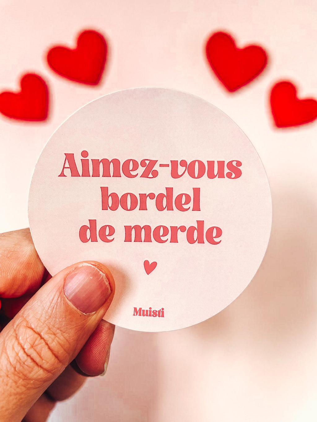 Sticker - Aimez-vous bordel de merde