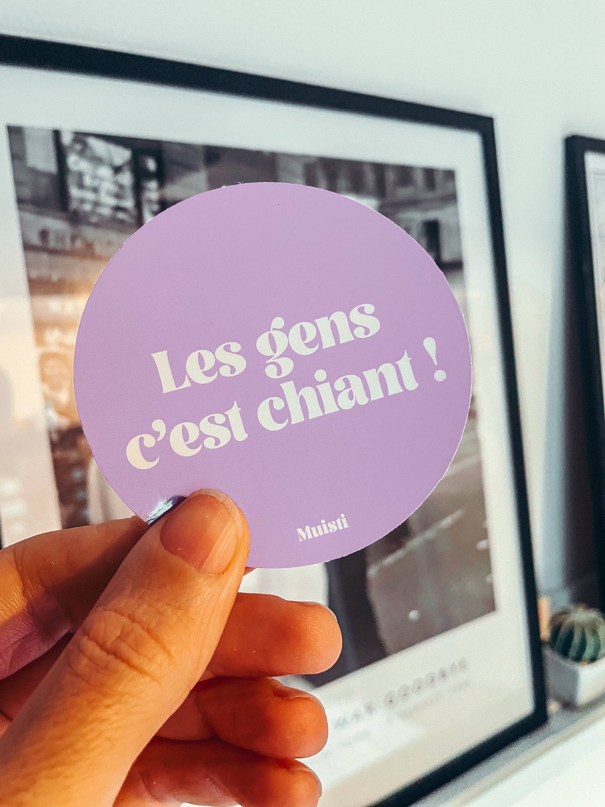 Sticker - Les gens c'est chiant