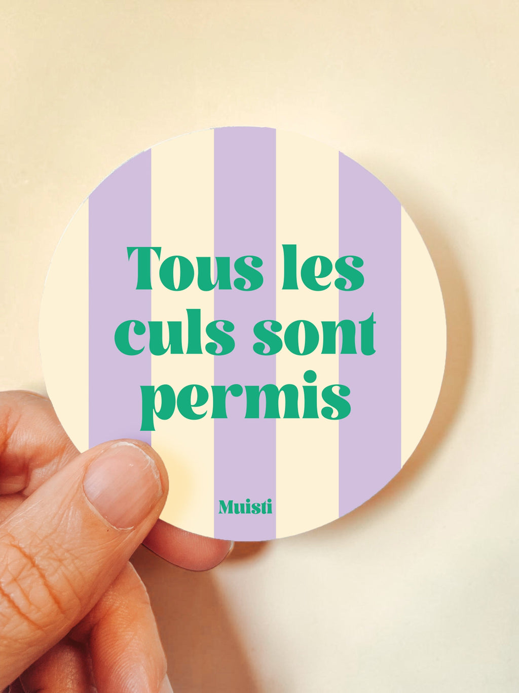 Sticker - Tous les culs sont permis