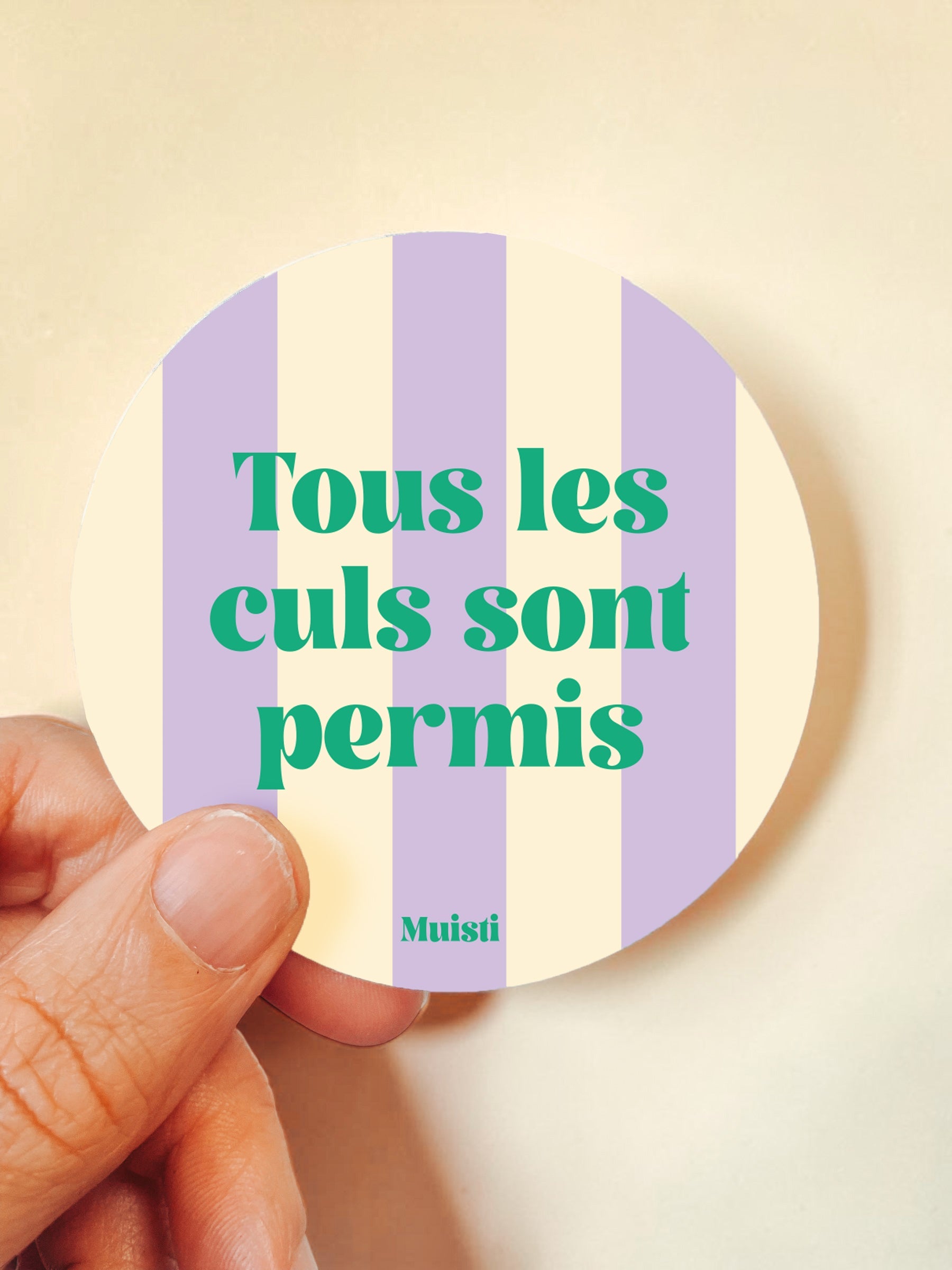 Sticker - Tous les culs sont permis