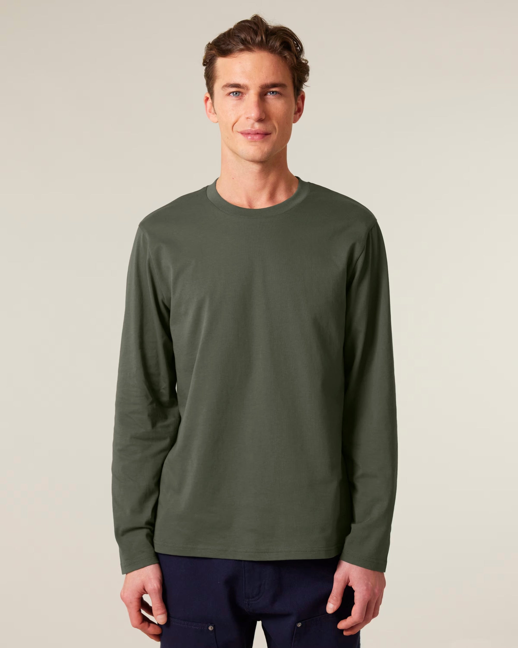 T-shirt manches longues hommes en coton BIO