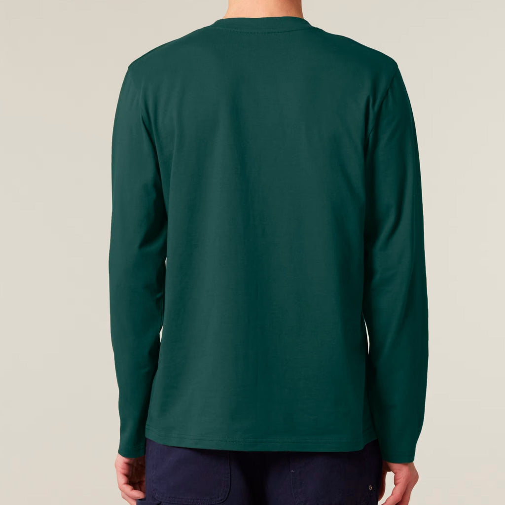 T-shirt manches longues hommes en coton BIO