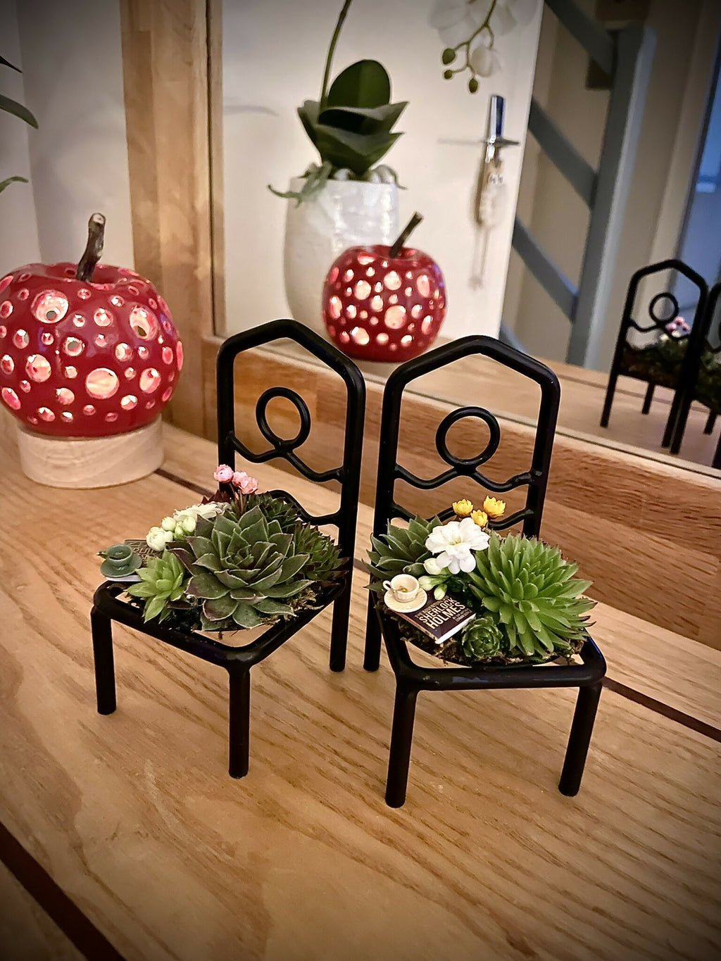 Mini chaise en métal