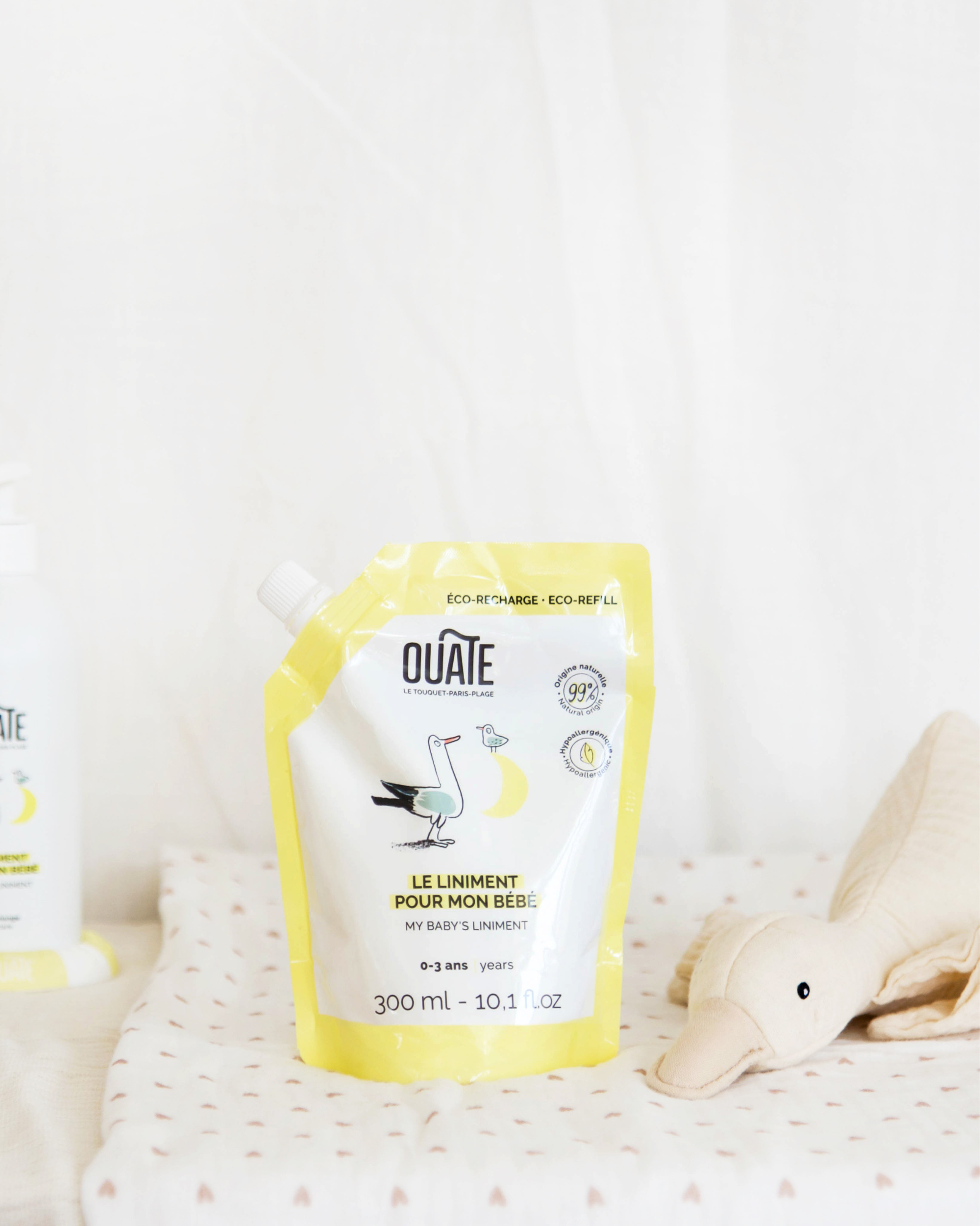 The refill, the liniment for my baby