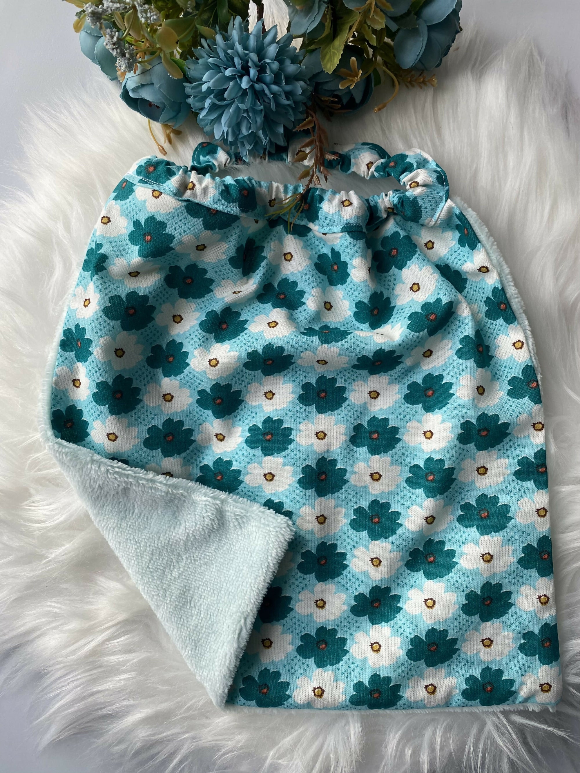 BAVOIR MATERNELLE BLEU VINTAGE 