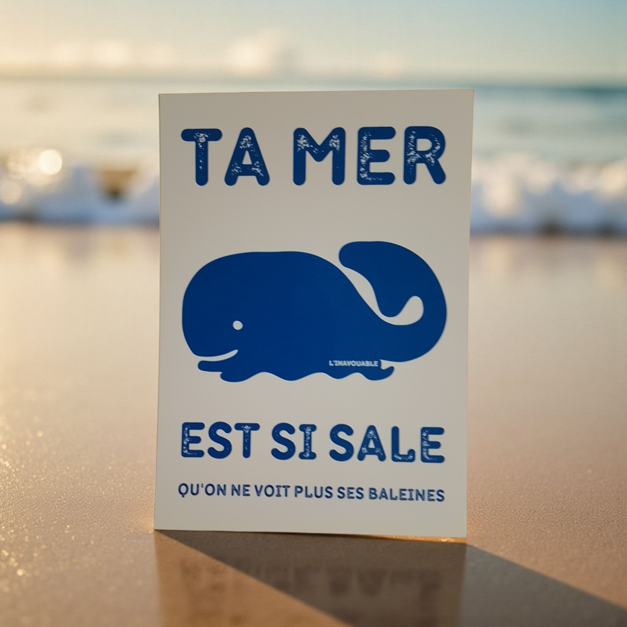 CARTE POSTALE "TA MER..."