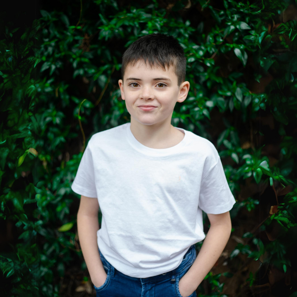T-shirt enfants mixte en coton BIO