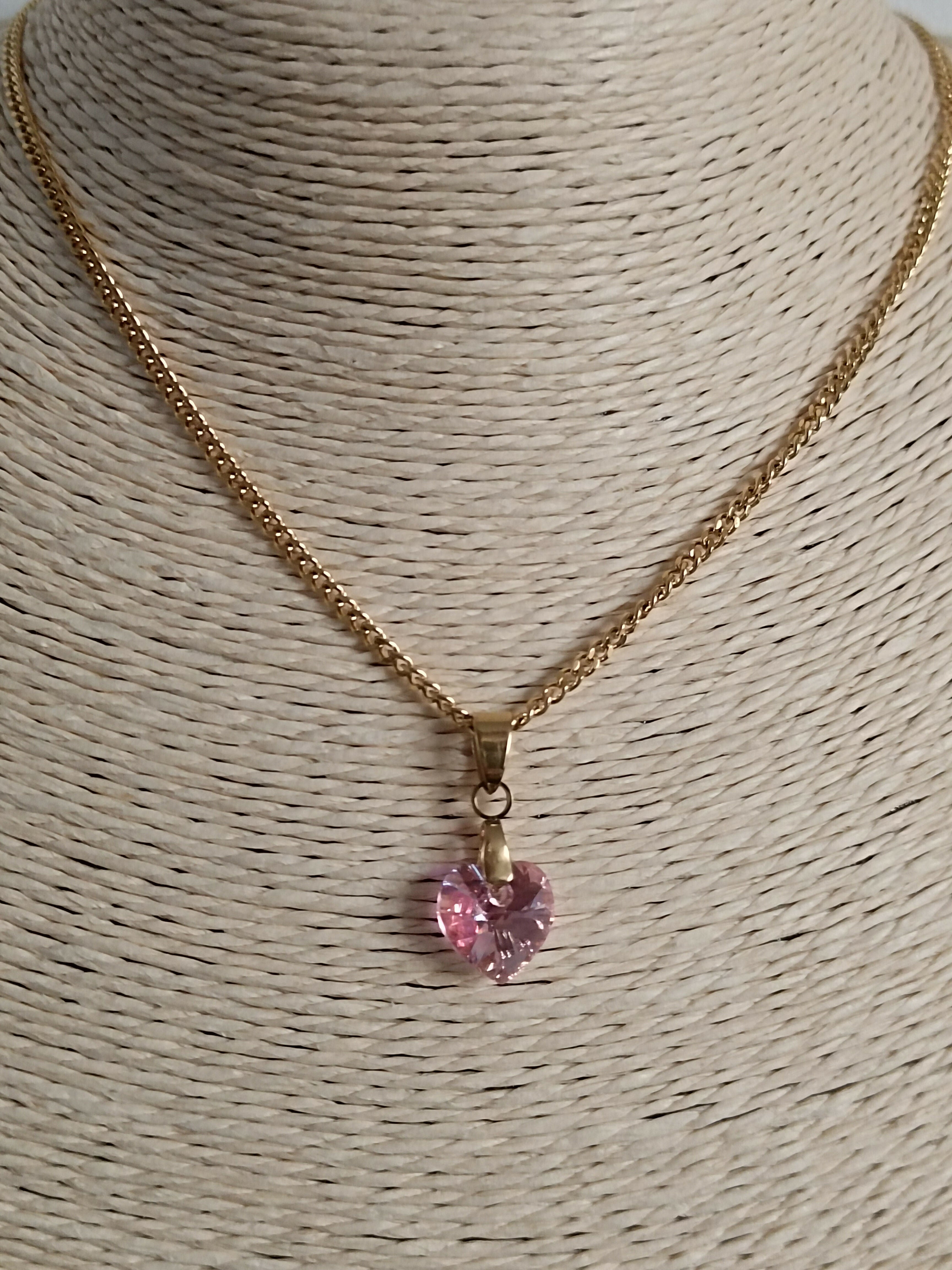 MEL/CCO Gold Heart Necklace