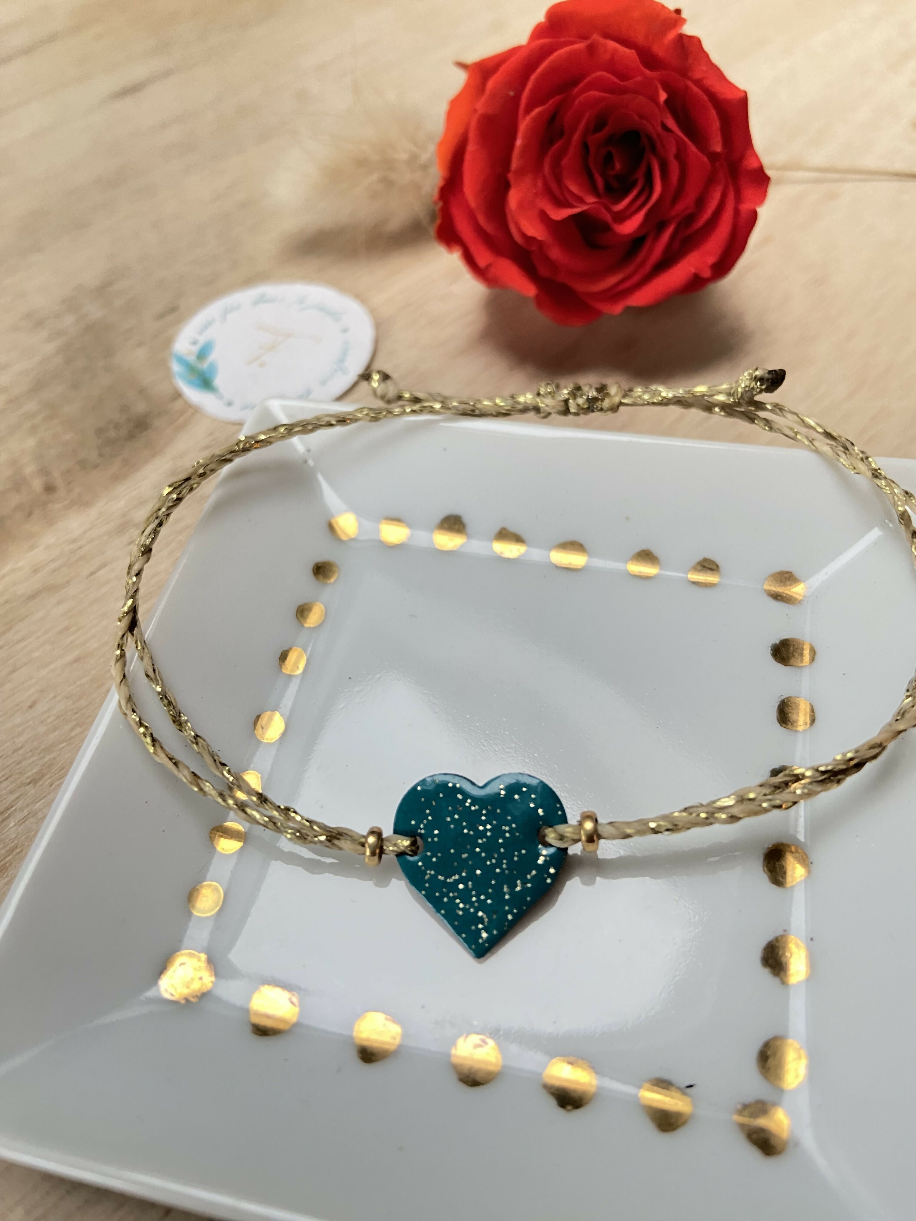 VALENTINE enamel bracelet