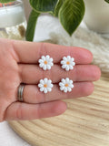 Mini Daisy Hoops