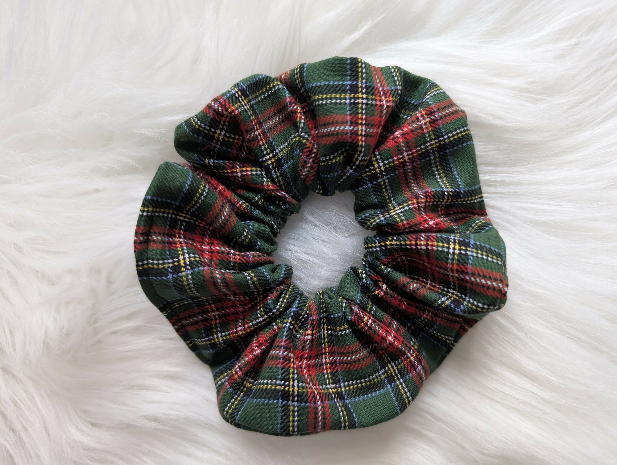 CHOUCHOU TARTAN VERT