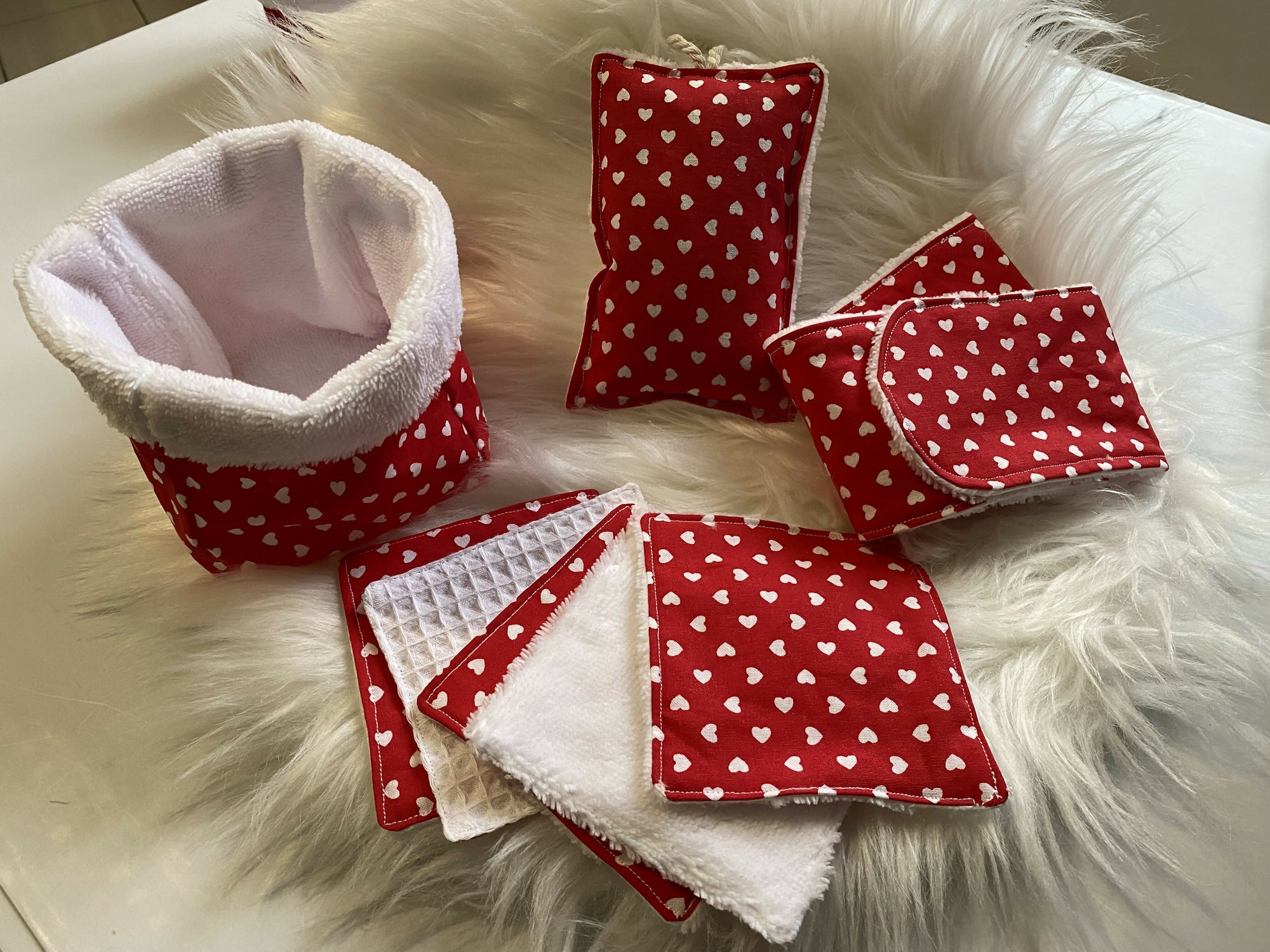 PANIER DE SOIN LINGETTES BANDEAU EPONGE 