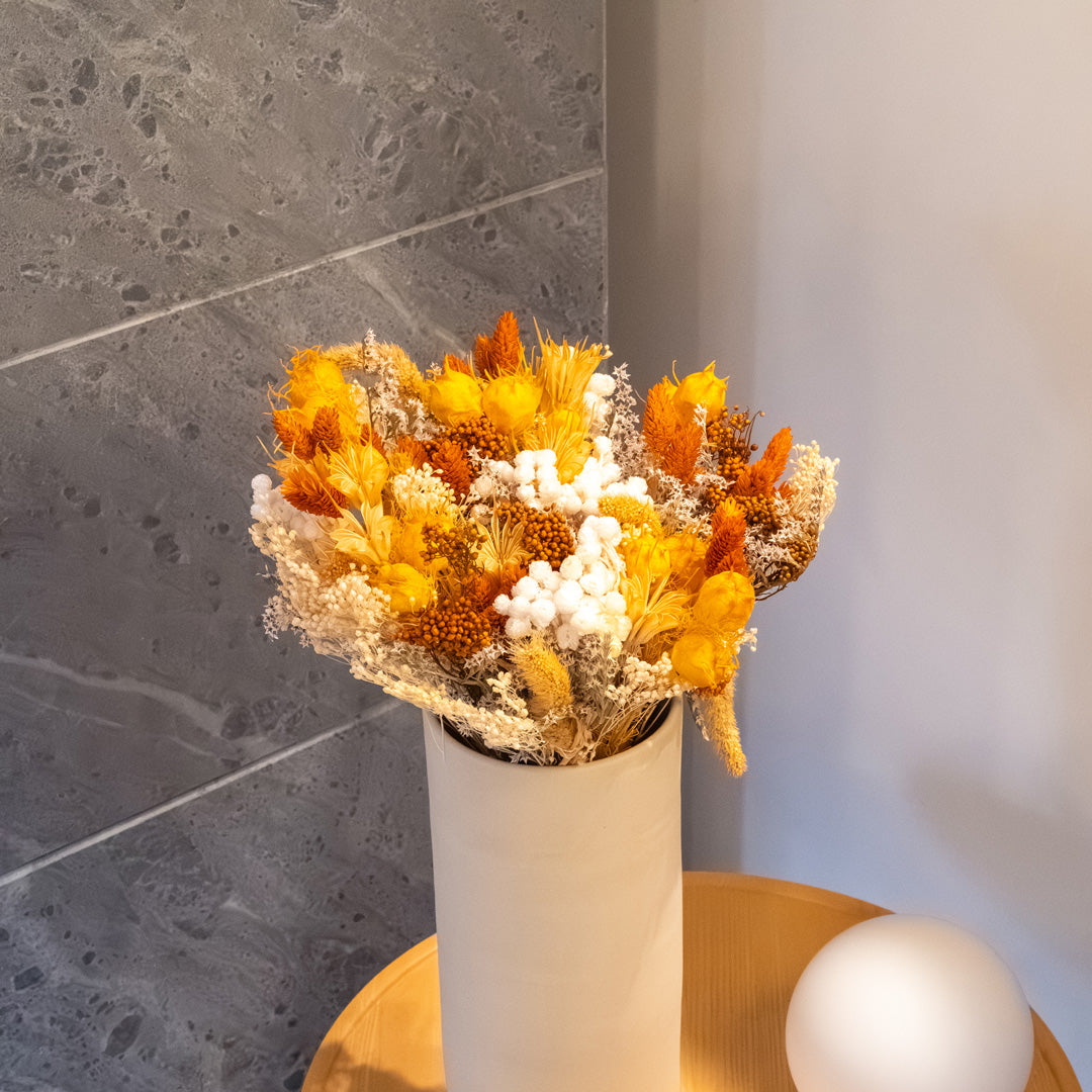 Flowrette Bouquet de fleurs séchées de l'automne Victor