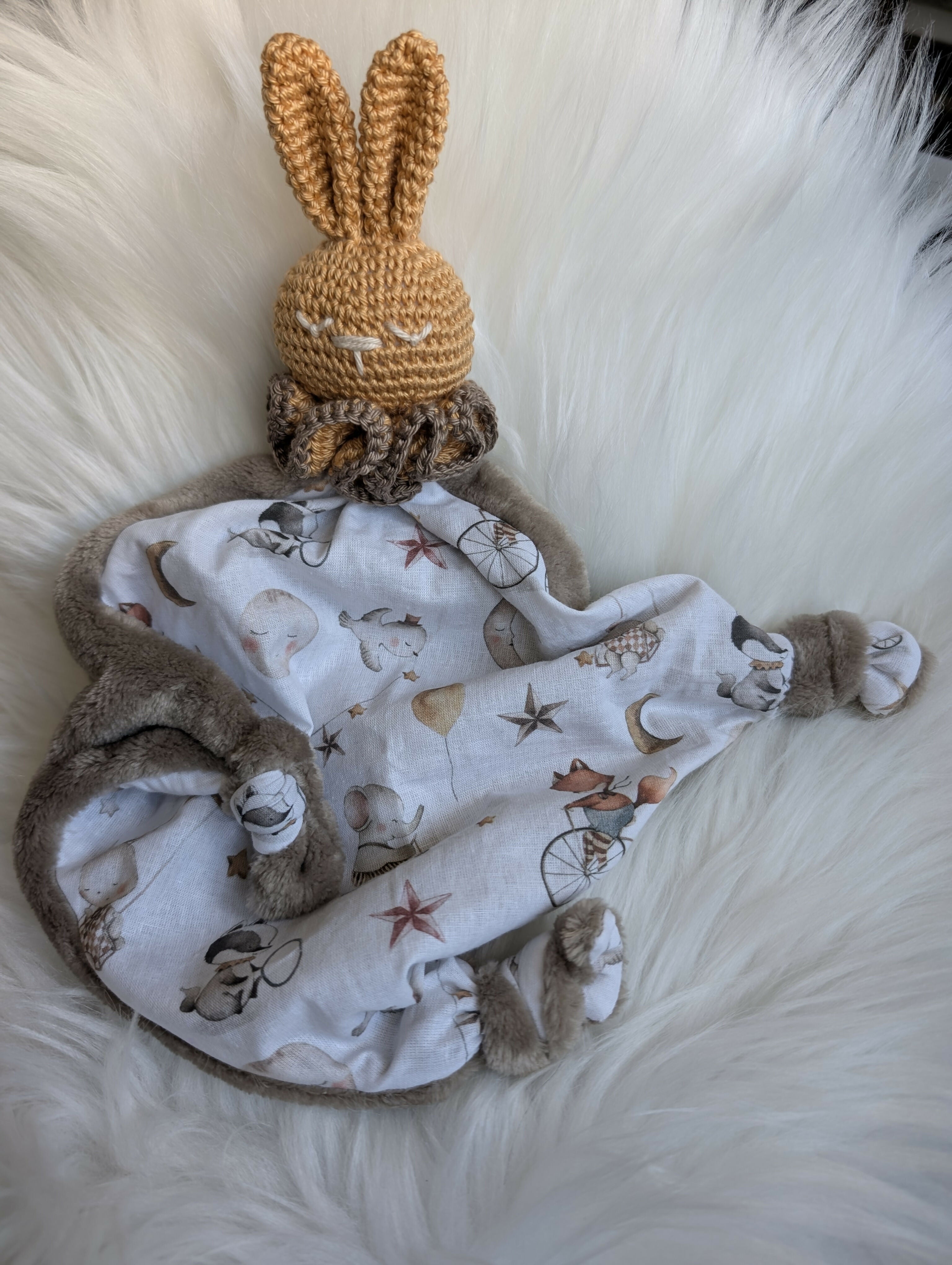 BUNNY BEAR BLANKET