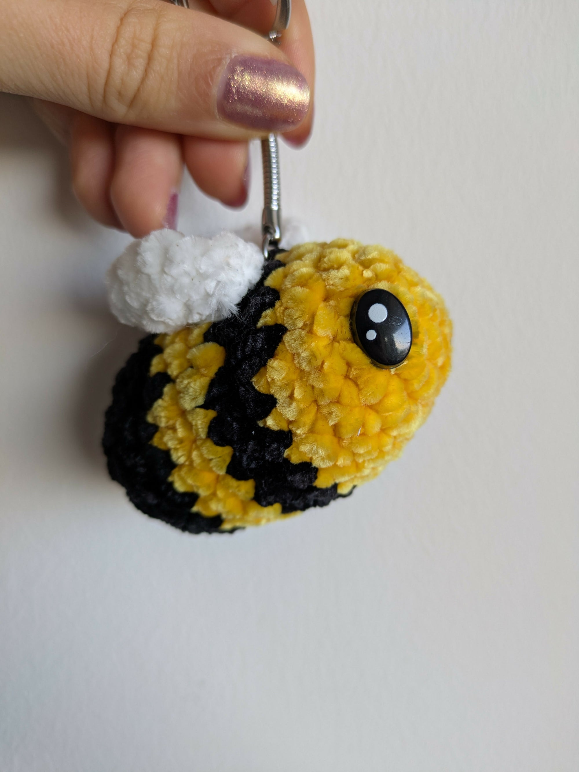 porte clé abeille toute douce
