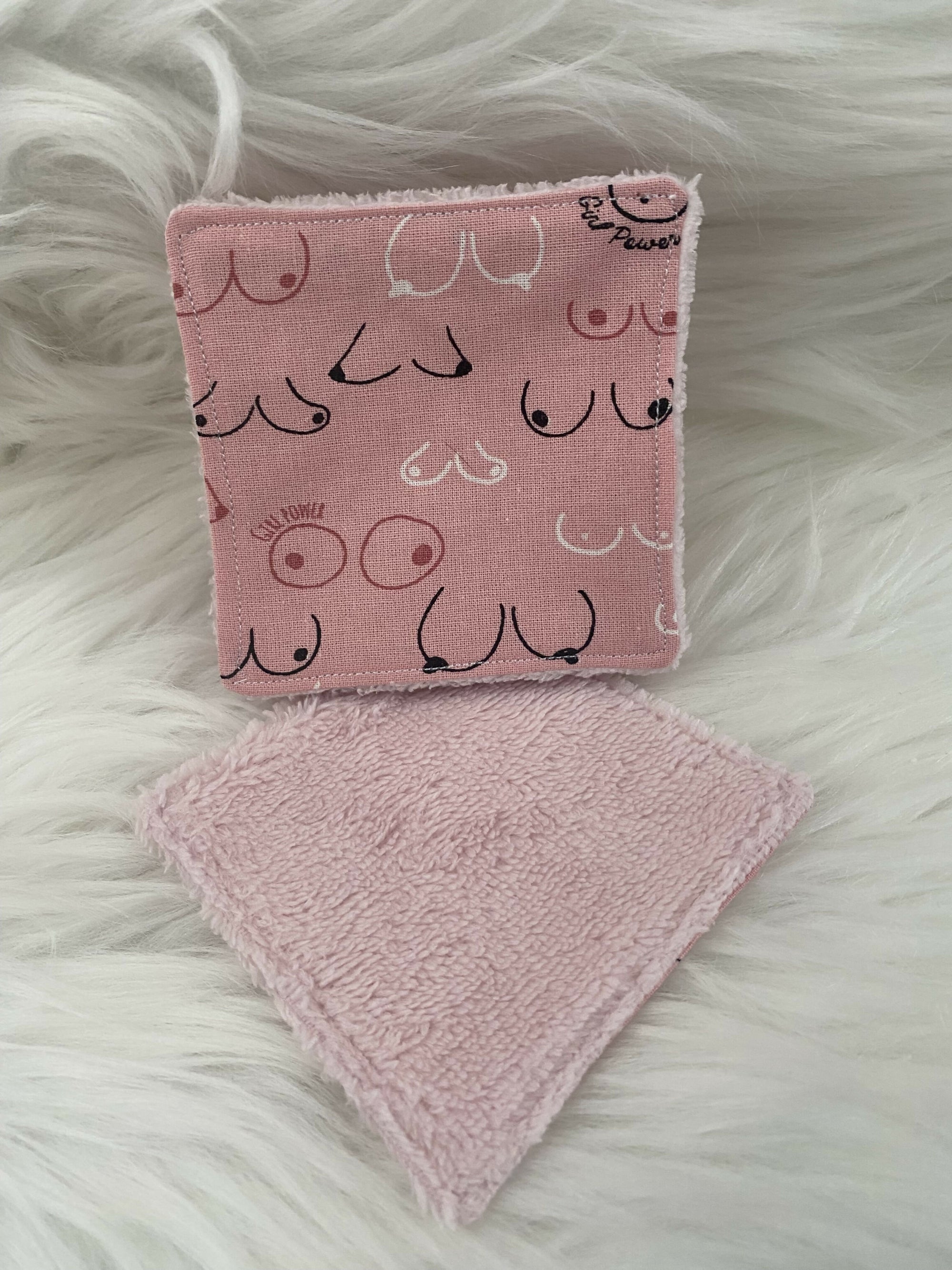 5 LINGETTES OCTOBRE ROSE COLORIS VARIES 1€ Reversé à MON BONNET ROSE