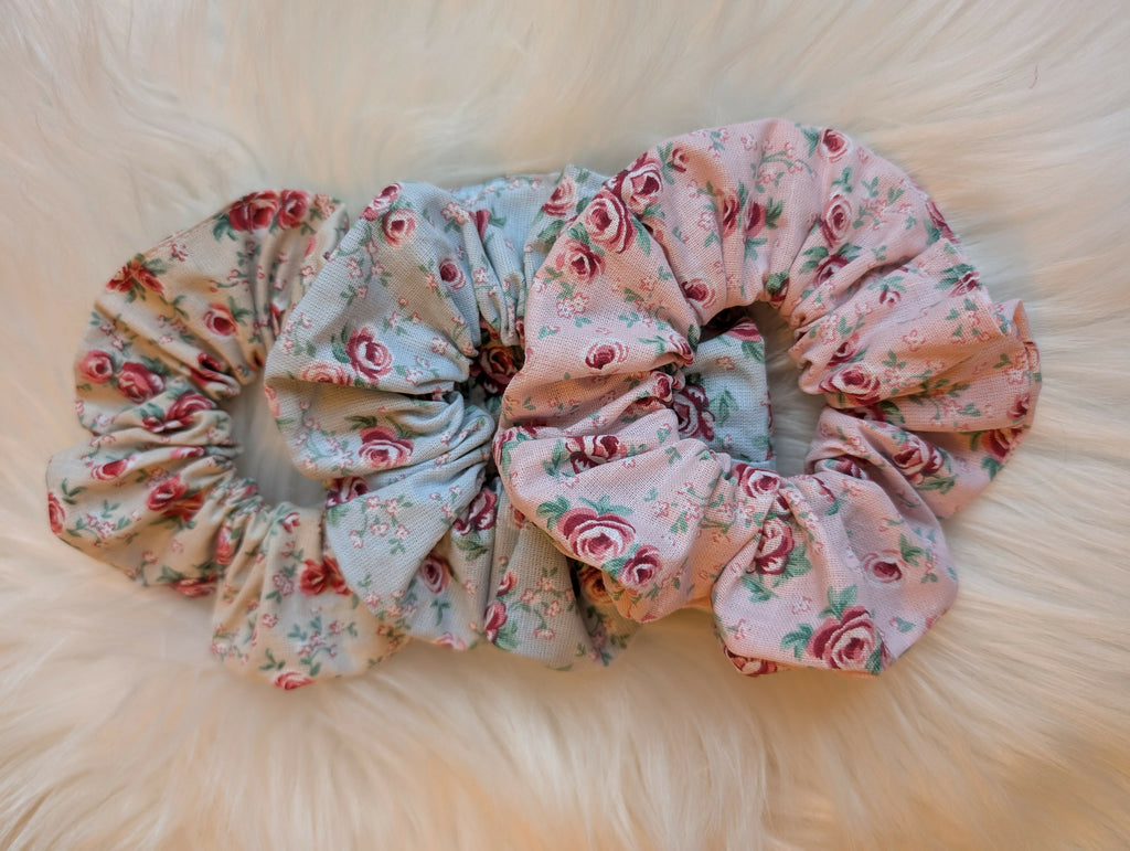 SCRUNCHIE BEIGE SPRING