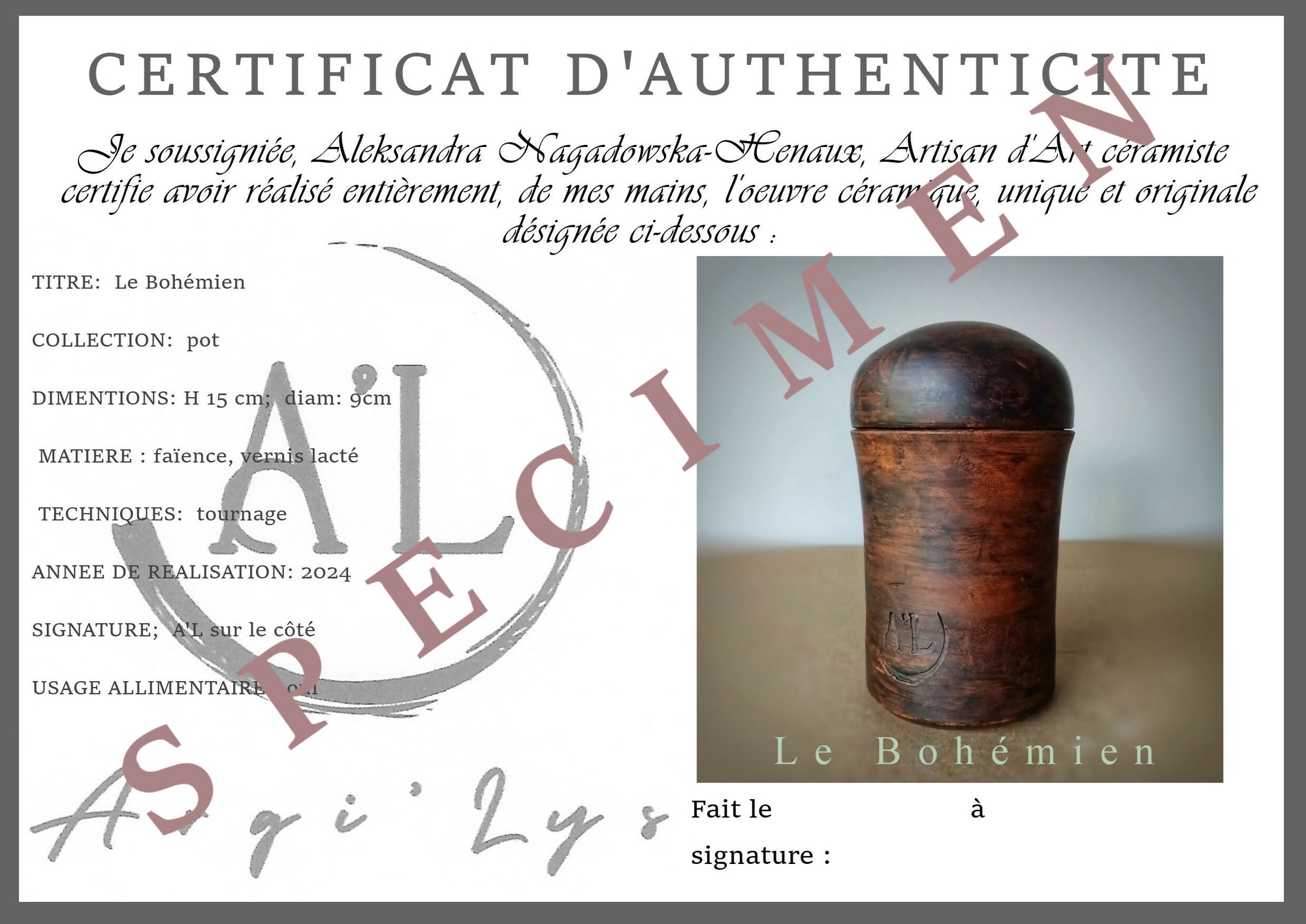 Le Bohémien s