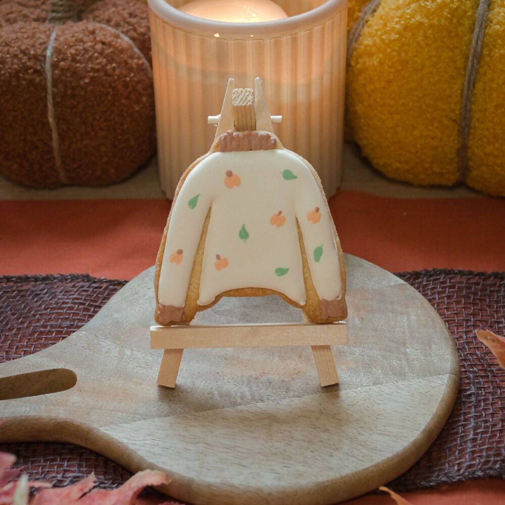 Pull d'Automne - Biscuit décoré